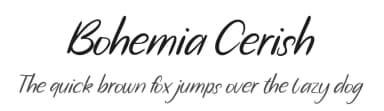 Bohemia Cerish by Paily Studio — Script Handwritten Font — thumbnail 1