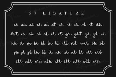 Bohemian Font by alphArt — Script Handwritten Font — thumbnail 2