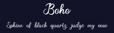 Boho by Sugeng Choirul — Script Handwritten Font — thumbnail 2