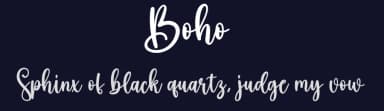 Boho by Scratchones — Script Handwritten Font — thumbnail 2