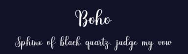 Boho by FreshtypeINK — Script Handwritten Font — thumbnail 2
