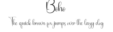Boho by Scratchones — Script Handwritten Font — thumbnail 1