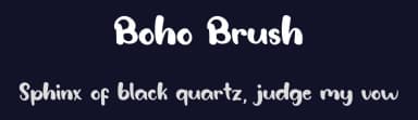 Boho Brush by One Design — Script Handwritten Font — thumbnail 2