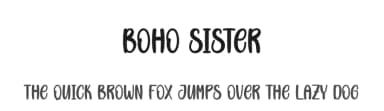 Boho Sister by Scratchones — Script Handwritten Font — thumbnail 1