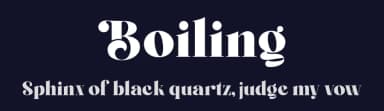 Boiling by Alit Design — Serif Font — thumbnail 2