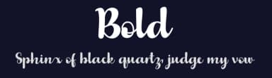 Bold by Lontong Lodeh — Script Handwritten Font — thumbnail 2