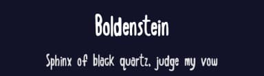 Boldenstein by Dirt2.com - SickCapital — Script Handwritten Font — thumbnail 2