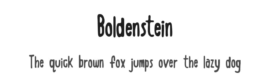 Boldenstein by Dirt2.com - SickCapital — Script Handwritten Font
