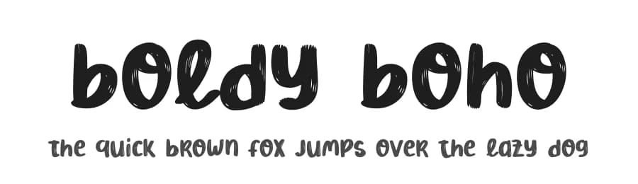 Boldy Boho by Phantom Studio — Script Handwritten Font