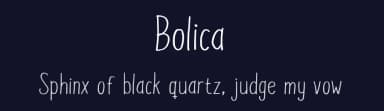 Bolica by Magang Letterhend — Script Handwritten Font — thumbnail 2