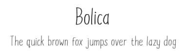Bolica by Magang Letterhend — Script Handwritten Font — thumbnail 1