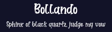 Bollando by Metal Studio — Script Handwritten Font — thumbnail 2