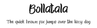 Bollatala by K_IN Studio — Script Handwritten Font — thumbnail 1