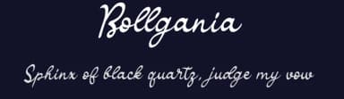 Bollgania by Metal Studio — Script Handwritten Font — thumbnail 2