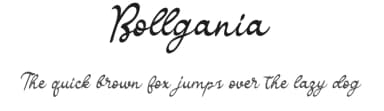 Bollgania by Metal Studio — Script Handwritten Font — thumbnail 1