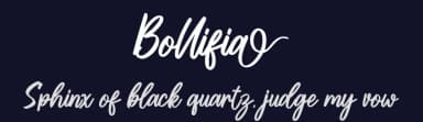 Bollifia by Skiiller Studio — Script Handwritten Font — thumbnail 2