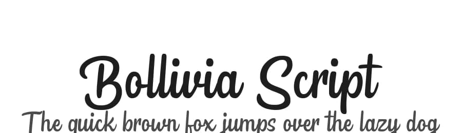 Bollivia Script by Typetemp Studio — Script Handwritten Font