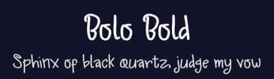 Bolo Bold by Syakaltype Studio — Script Handwritten Font — thumbnail 2