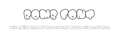 Bomb Font by Billy Argel Fonts ® — Script Handwritten Font — thumbnail 1