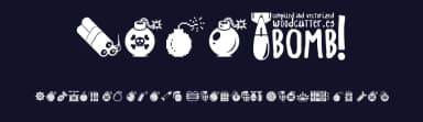 Bomb! by Woodcutter — Dingbats Font — thumbnail 2
