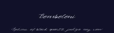Bomboloni by Mariyana — Script Handwritten Font — thumbnail 2