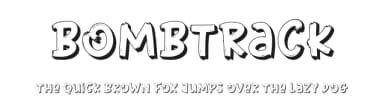 Bombtrack by epiclinez — Script Handwritten Font — thumbnail 1