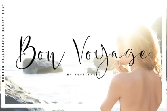 Bon Voyage Font by BennyDesigns — Script Handwritten Font