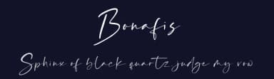 Bonafis by Dav studio — Script Handwritten Font — thumbnail 2