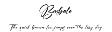 Bonbale by Letterena Studios — Script Handwritten Font — thumbnail 1