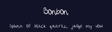 Bonbon by BonBon — Script Handwritten Font — thumbnail 2