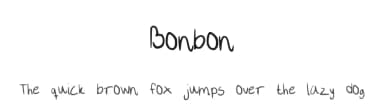 Bonbon by BonBon — Script Handwritten Font — thumbnail 1