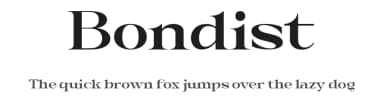 Bondist by Fargun Studio — Serif Font — thumbnail 1