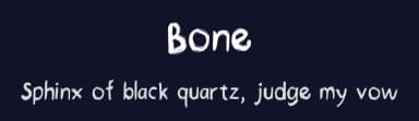 Bone by moncotok — Script Handwritten Font — thumbnail 2