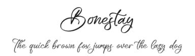 Bonestay by Letterena Studios — Script Handwritten Font — thumbnail 1