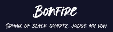Bonfire by Alpaprana Studio — Script Handwritten Font — thumbnail 2