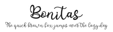 Bonitas by RT Studio — Script Handwritten Font — thumbnail 1