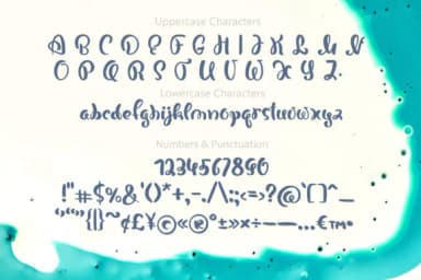 Bonjour Font by Happy Letters by Happy Letters — Script Handwritten Font — thumbnail 5