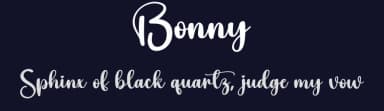 Bonny by Scratchones — Script Handwritten Font — thumbnail 2