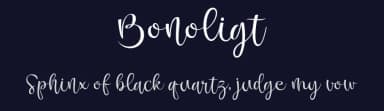 Bonoligt by Alit Design — Script Handwritten Font — thumbnail 2