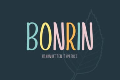 Bonrin Font by Instagram Fonts — Script Handwritten Font — thumbnail 1