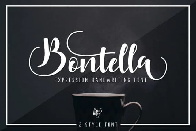 Bontella Font by PointLab — Script Handwritten Font