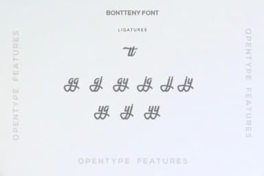 Bontteny Font by leamsign — Script Handwritten Font — thumbnail 7