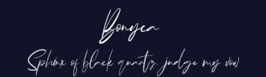 Bonyca by InspiraType — Script Handwritten Font — thumbnail 2