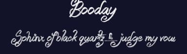 Booday by JSH creates — Script Handwritten Font — thumbnail 2
