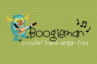 Boogieman Font by Illustration Ink — Script Handwritten Font — thumbnail 1