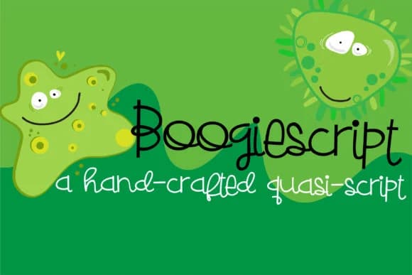 Boogiescript Font by Illustration Ink — Script Handwritten Font
