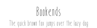 Bookends by Joanne Abellar — Script Handwritten Font — thumbnail 1