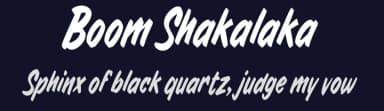 Boom Shakalaka by Ikiiko Type — Script Handwritten Font — thumbnail 2