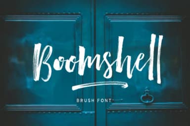 Boomshell Font by Dhan Studio — Script Handwritten Font — thumbnail 1
