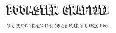 Boomster Graffiti by The Docallisme - Amry Al Mursalaat — Script Handwritten Font — thumbnail 1